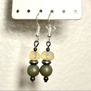 New Handmade Stone Earrings
